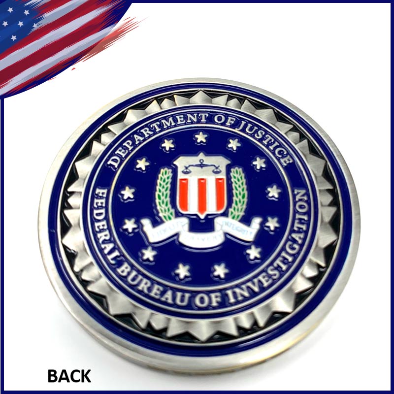 FBI K9 Challenge Coin - Includes US Shipping & K9 Fund Donation